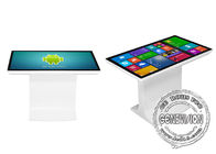 Spill Proof Capacitive Self Help Kiosk Wifi Innovative Interactive Touch Table