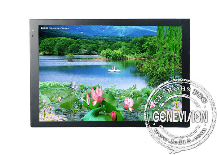 Indoor PC Wall Mount LCD Display for Advertising Player , 24 inch