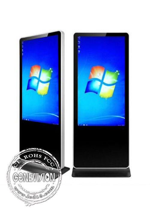 Slim 43 inch Android Touchscreen Digital Signage Kiosk with Wifi and Google Store