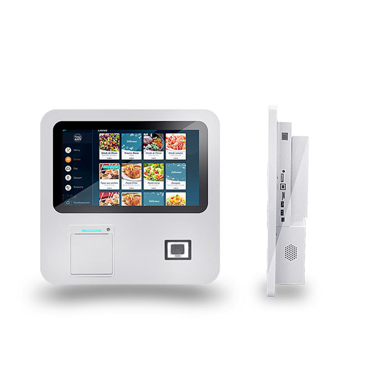 15.6 Inch WiFi Wall Mount Self Service Payment Touch Screen Kiosk ...