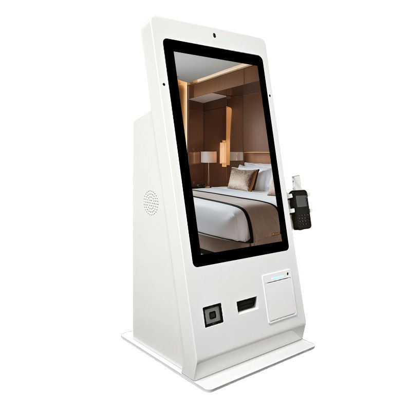 24 Inch Hotel Self Service Kiosk With Key Dispenser AI
