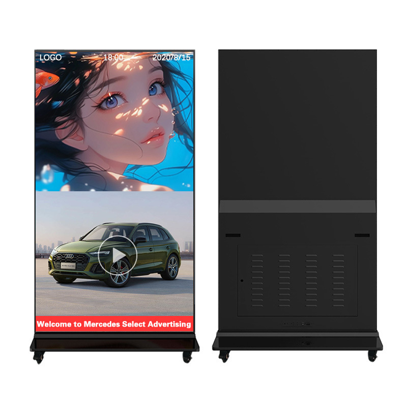 75/86 Inch 4K Digital Signage Display with Touch Screen & Wi-Fi
