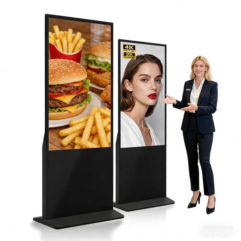 24" Wall-Mounted Touchscreen Digital Signage Display with Android OS