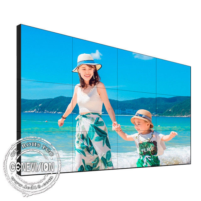 Daisy Chain Wifi Lcd Display 55 Inch Seamless 0.88mm Narrow Bezel LG Original Video Wall
