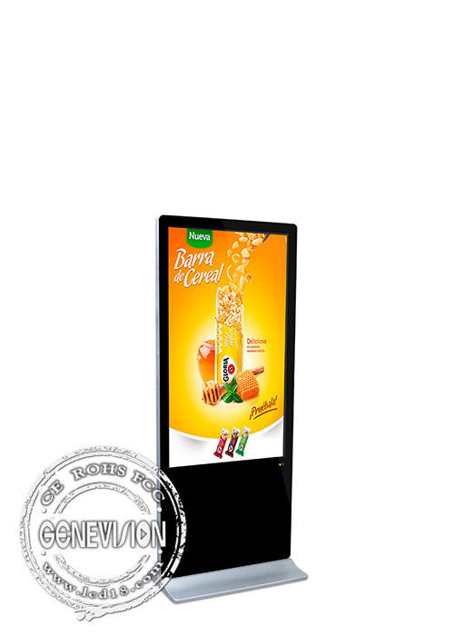 Indoor 43'' Touch Screen Self Service Terminal Kiosk With Digital Signage Software