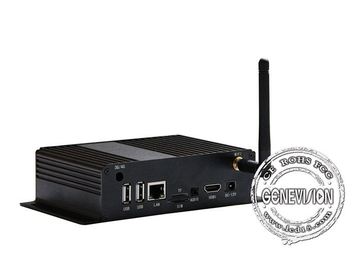 Dual Core CPU Android HD Media Player Box Wifi Streaming For LCD Digital Signage