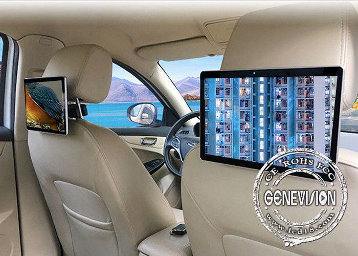 10.1&quot; IPS Panel Plastic Touch Screen Taxi Headrest Monitor Android Digital Signage With 4G And GPS