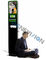 Indoor Moble Phone Charging Station Digital Signage Totem 21.5 inch lcd advertising player cell phone charging kiosk supplier