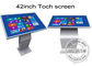 42 inch Multi Function All In One IR Touch Screen Kiosk Floor Stand Metal Case supplier