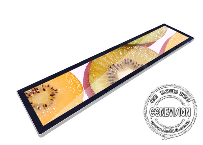 48.8" 4K 3840 X 720 1000nits High Brightness Stretched Bar LCD Display With DP In