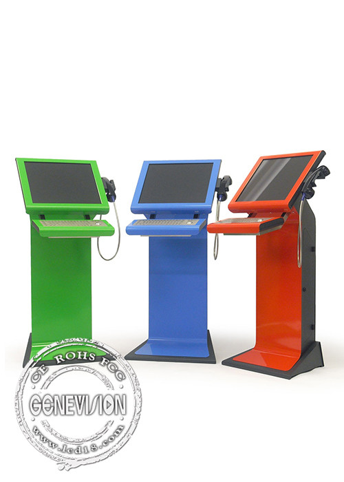 Touch Screen Call Box Interactive Call Center 21.5 Inch Smart Touch Screen Kiosk Hospital ...