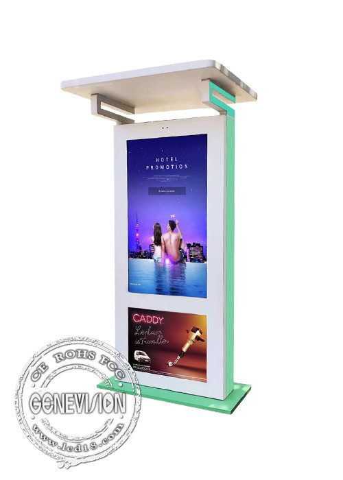 Promotion 55 Inch Floor Standing Outdoor Digital Signage Touch Screen Android WIFI display