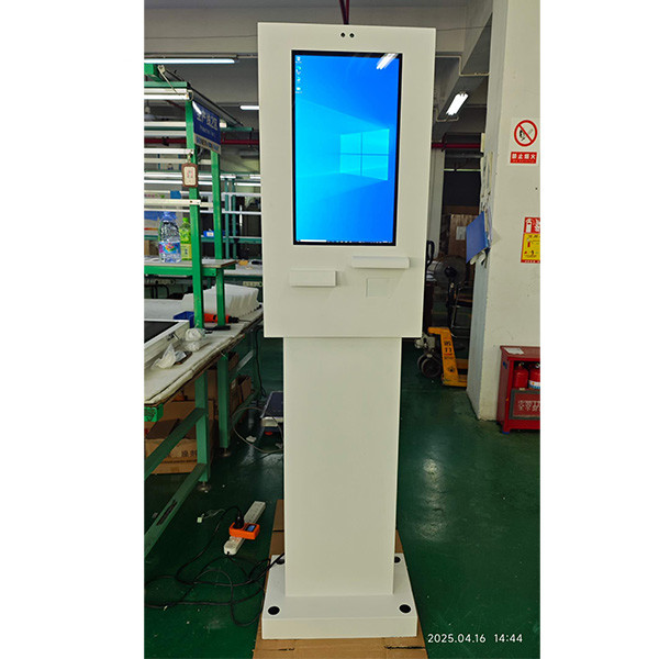 24" Restaurant Shop Window Outdoor Touch Screen Kiosk Self Service Payment Kiosk with Printer