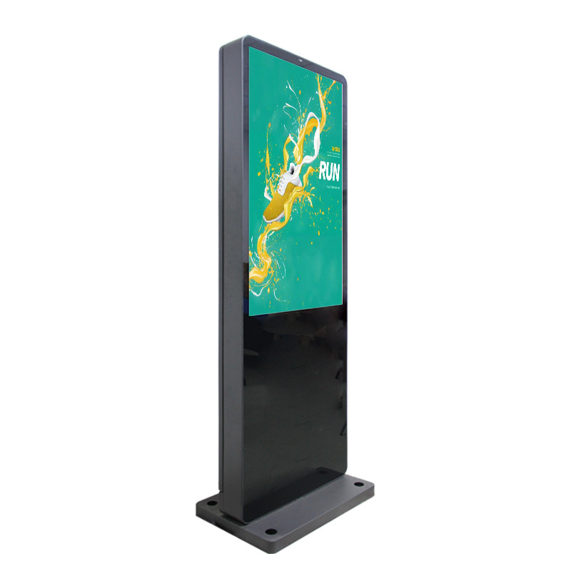 43 Inch Waterproof High Brightness 2000 Nits Outdoor Digital Signage With AC Optional