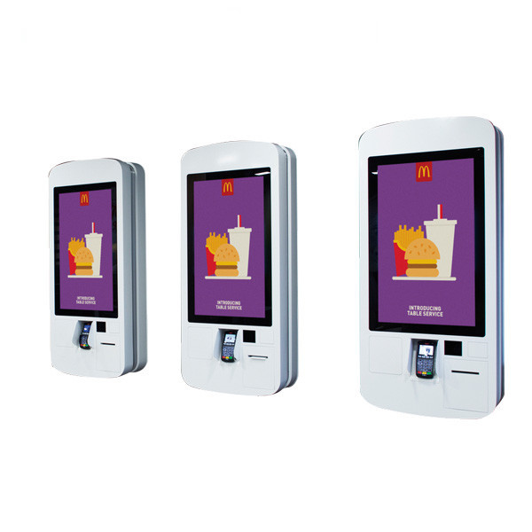 Advertising Display Wifi Digital Signage Restaurant Ordering Machine POS System