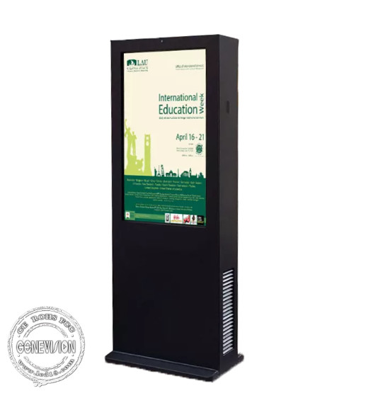 42 43 Inch Dustproof Outdoor LCD Advertising Display Touch Screen 1920 X 1080  For Store