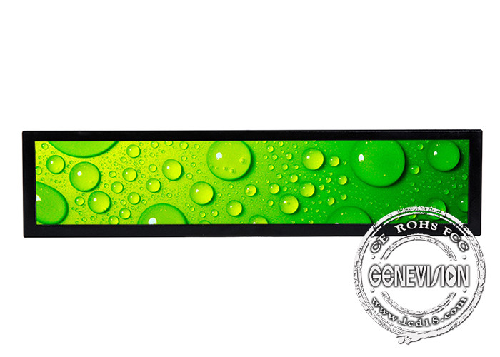Stretchy Monitor Rim 300cd/M2 Brightness Stretch Monitor Display With Shelf Edge Installation