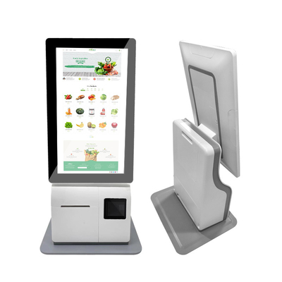 Desktop Self Service Payment Kiosk Touch All In One Two Screen Optional