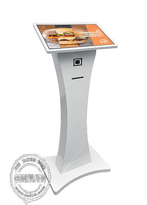 21.5 Inch All In One Automated Self Service Payment Kiosk Inbuilt With Thermal Printer