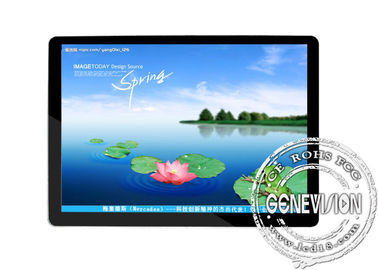Win 10 Interactive Wall Mounted Advertising Display Lg Panel Touch Player 450cd / M2