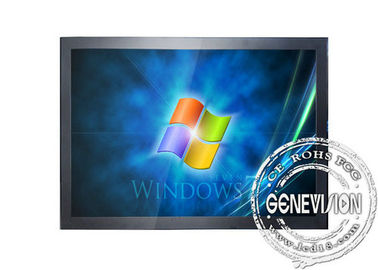 500cd/m2 Touch Screen Kiosk , Wall Mounted Touch All-in-one PC