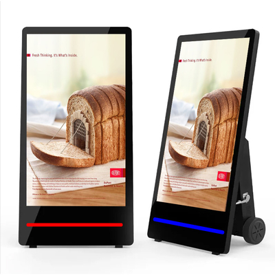 Wireless Battery Portable Signage Lcd Advertising Outdoor Poster
