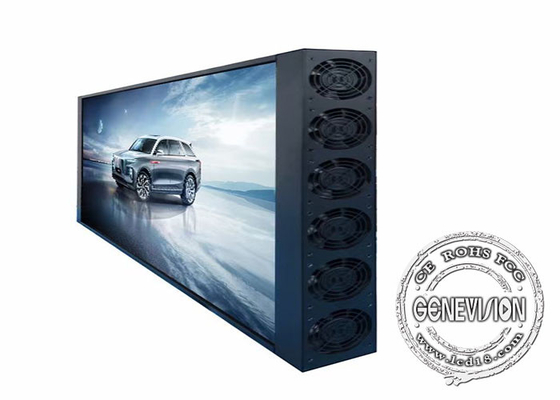 Wall Hd Waterproof Lcd Advertising Machine Module With Temperature Control Cooling