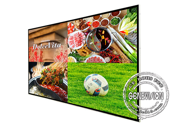 Right Angle 43inch Wall and Ceiling Mount Restaurant Android Wifi Digital Signage Menu Board