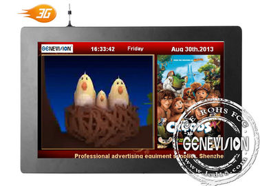 digital signage player 3g 18.5 inch bus adcertising display