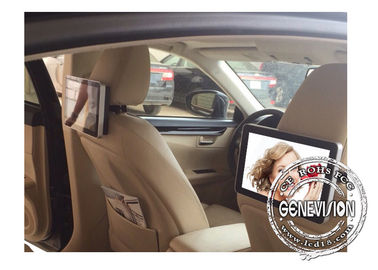 10.1inch Taxi Headrest Android Media Player DC input Remote Managing Advertising Player with 3G/4G, USB in front