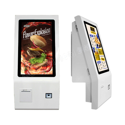 Desktop Self Service Payment Display with Scanner printer all in one