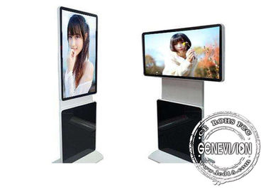 Mercedes Advertisting Touch Screen Kiosk Digital Signage Wifi All In One Rotatable Lcd Screen
