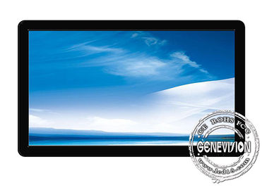 Resistance Touch Screen Wall Mount Lcd Display / Lcd Ad Player Wide Viewing Angle
