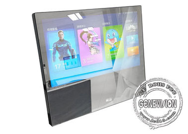 21.5 Inch 1080P Wall Mount Lcd Display , No Bezel Interactive Magic Mirror Advertising Player