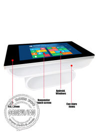 Indoor Outdoor 46 Inch Touch Screen Kiosk Tea Table Coffee Information Kiosk