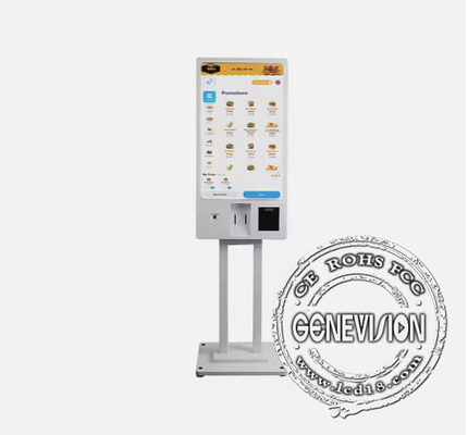 1920*1080 Resolution Touch Screen Tea Table / Interactive Touch Screen Table for Floorstanding Use