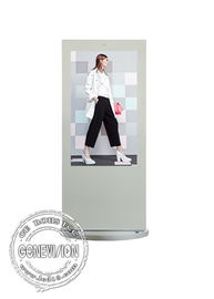 free stand lcd advertising display / outdoor digital signage for bus stop