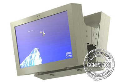 Exhibition 49 Inch Road Side Waterproof Digital Signage Android Remote Control LCD Display