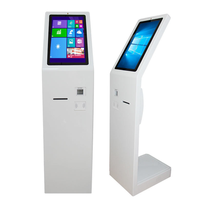 21.5 Inch IR Multipoint Touch Screen All In One Kiosk With Printer