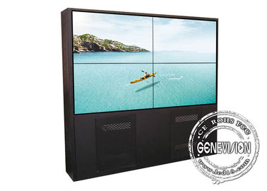 4K Daisy Chain Wall Mount LCD Display 2 * 2 55inch  Floor Standing