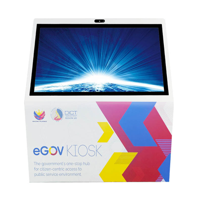 55 Inch Live 2-Way Video Chat Touch Screen Kiosk With Camera And Microphone