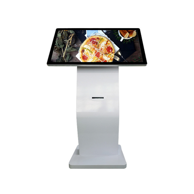 21.5'' Android Touch Screen Kiosk - Interactive Digital Signage Display with Built-in Printer, Floor Standing Commercial Player