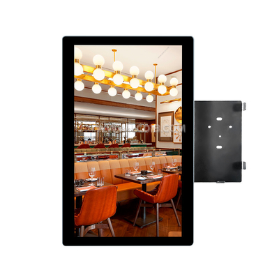 15.6 inch Black Wall Mount Self Service Touch Screen Payment Machine