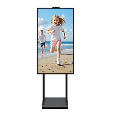49 Inch lcd advertising player digital signage wifi with intelligent photo-sensitive system