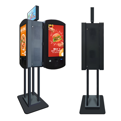 32 Inch Nvidia Gefore RTX 4060 Chipset QSR Double Side Self Service Payment Kiosk With Led Box