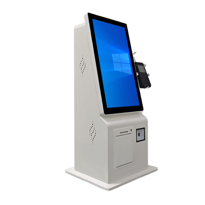 15.6 inch Countertop Printer QR Code Scanner Self Service Ordering Machine with POS