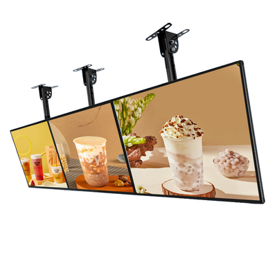 43 Inch Digital Menu Boards Wall Mount LCD Display For Restaurant Menu Display