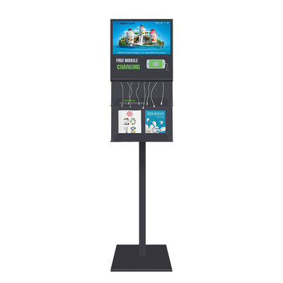 15.6 Inch Full HD Resolution Advertising LCD Display with Multiple Charging Cables and Industrial A+ Grade LCD Panel