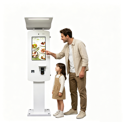 24 Inch Outdoor Waterproof IP55 Self-Service Payment Kiosk With Nvidia GTX 1650 GPU And Floor Standing Design
