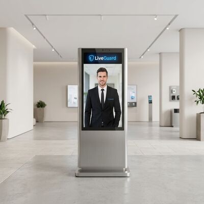 43 Inch G+F Touch Screen Kiosk with Thermal Printer for Interactive Information Display